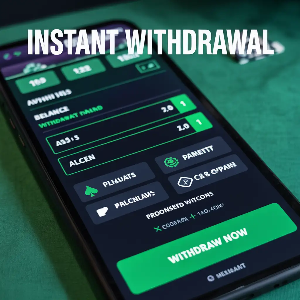 casino app instant withdrawal via PayPal interface