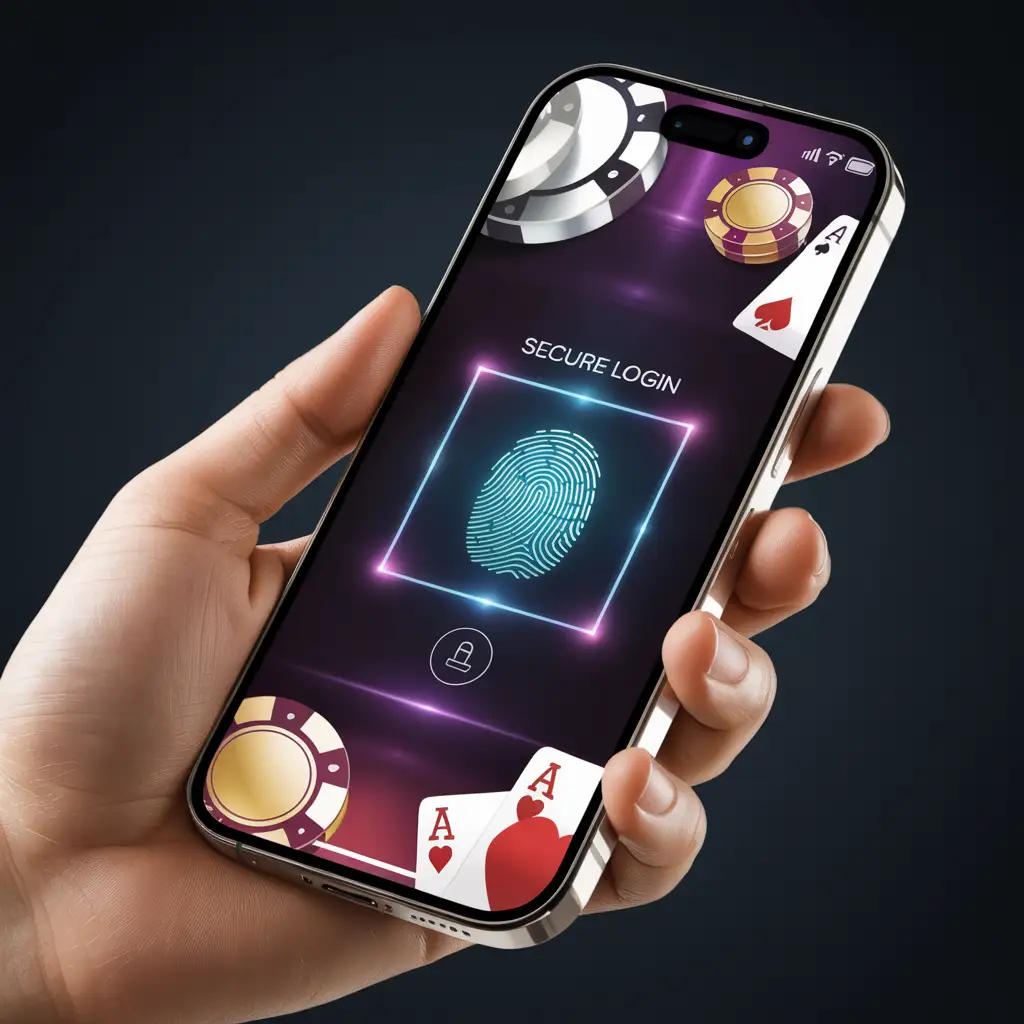 secure casino app login with face ID authentication